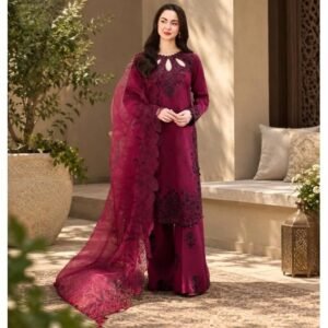 Ally's Pret — Janaan Jacquard 'Cherry' 3-Piece Suit